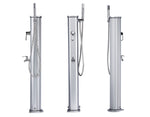 Douche Solaire Extérieure en Aluminium Formidra Jolly Go avec Mitigeur
