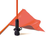 Visibility pennant and pennant holder RailBlaza