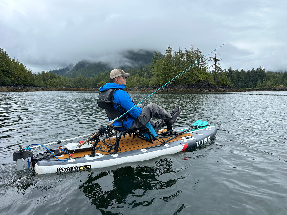 Vibe Uptown 100 Lite Inflatable Fishing Kayak | Espace Sport