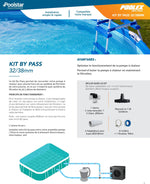 Kit By-Pass 32 / 38 mm pour Pompe à Chaleur de Piscine NANO
