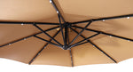 Parasol Déporté pour Spa avec Éclairage Solaire LED NetSpa