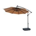 Parasol Déporté pour Spa avec Éclairage Solaire LED NetSpa