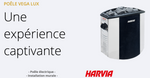 Poêle HARVIA Vega Lux