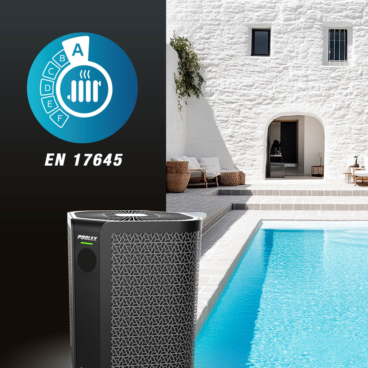 Poolex Vertigo Fi 2 Full Inverter Vertical Heat Pump