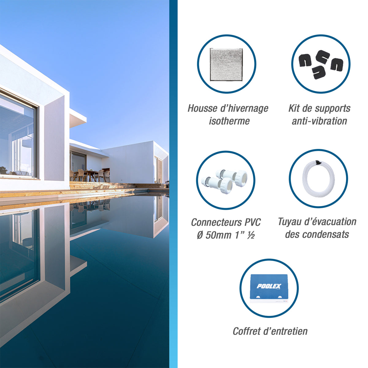 Poolex Vertigo Fi 2 Full Inverter Vertical Heat Pump