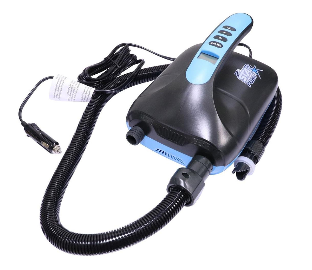 Bomba Eléctrica 12V Star Pump 8 - 20 PSI para Paddle y Kayak