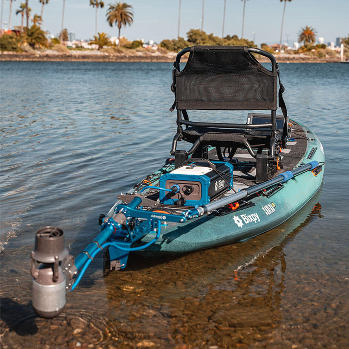 Bixpy Universal Versa Motor Rudder Adapter for Hobie Kayaks