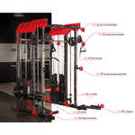 Máquina multifunción Power Smith BH semiprofesional