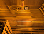 Traditional Zen Steam Sauna in Canadian Spruce