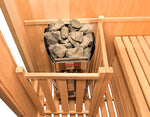 Traditional Zen Steam Sauna in Canadian Spruce