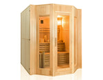 Traditional Zen Steam Sauna in Canadian Spruce