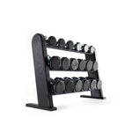 Solid Wood Dumbbell Set with Rack NOHRD DumbBells (5 to 25 kg)