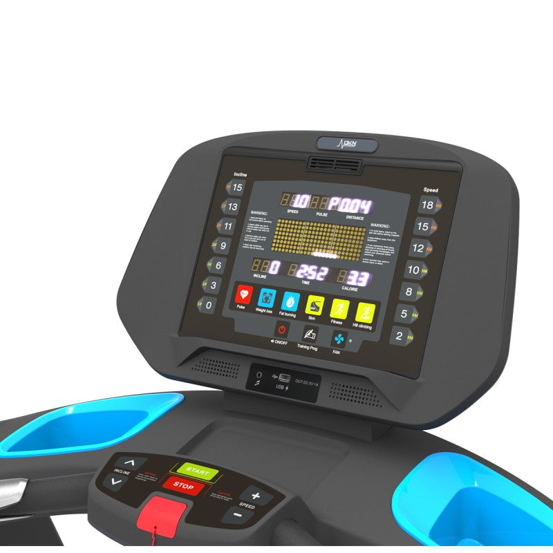 DKN AiRun-Z Foldable Treadmill with Orthopedic Cushioning