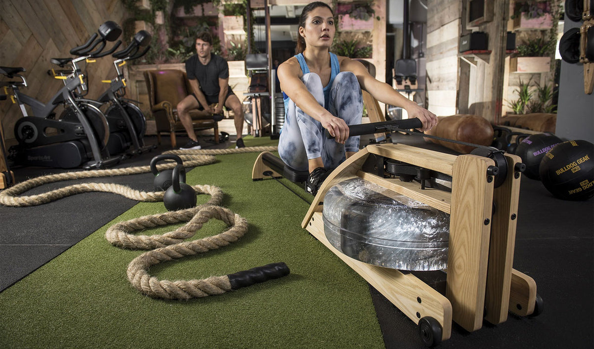 WaterRower A1 Vintage Oak Water Rower with S4 Monitor
