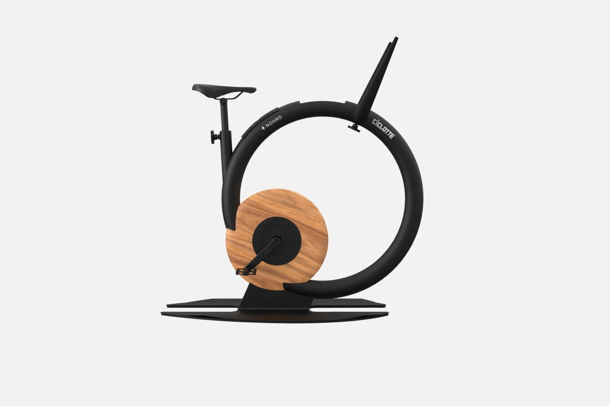 NOHRD Ciclotte | Vélo d'Appartement Design Bois Massif | Espace Sport
