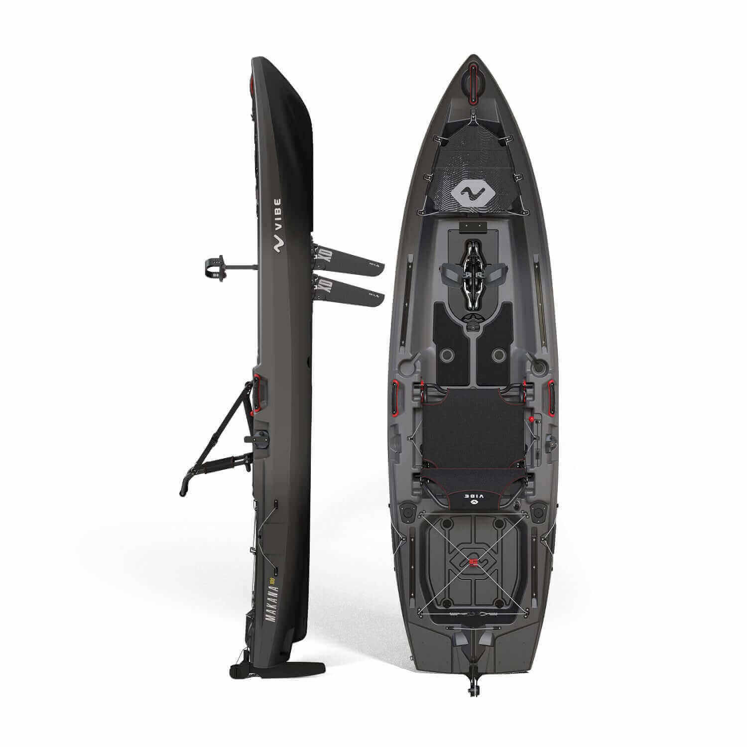Kayak de Pêche à Pédales Vibe Makana 100 | Espace Sport