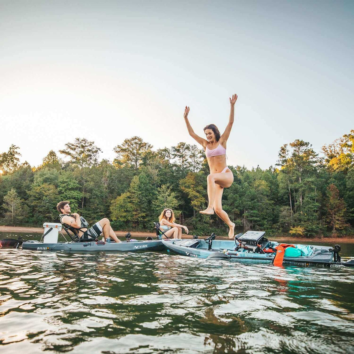 Kayak de Pêche à Pédales Vibe Makana 100 | Espace Sport