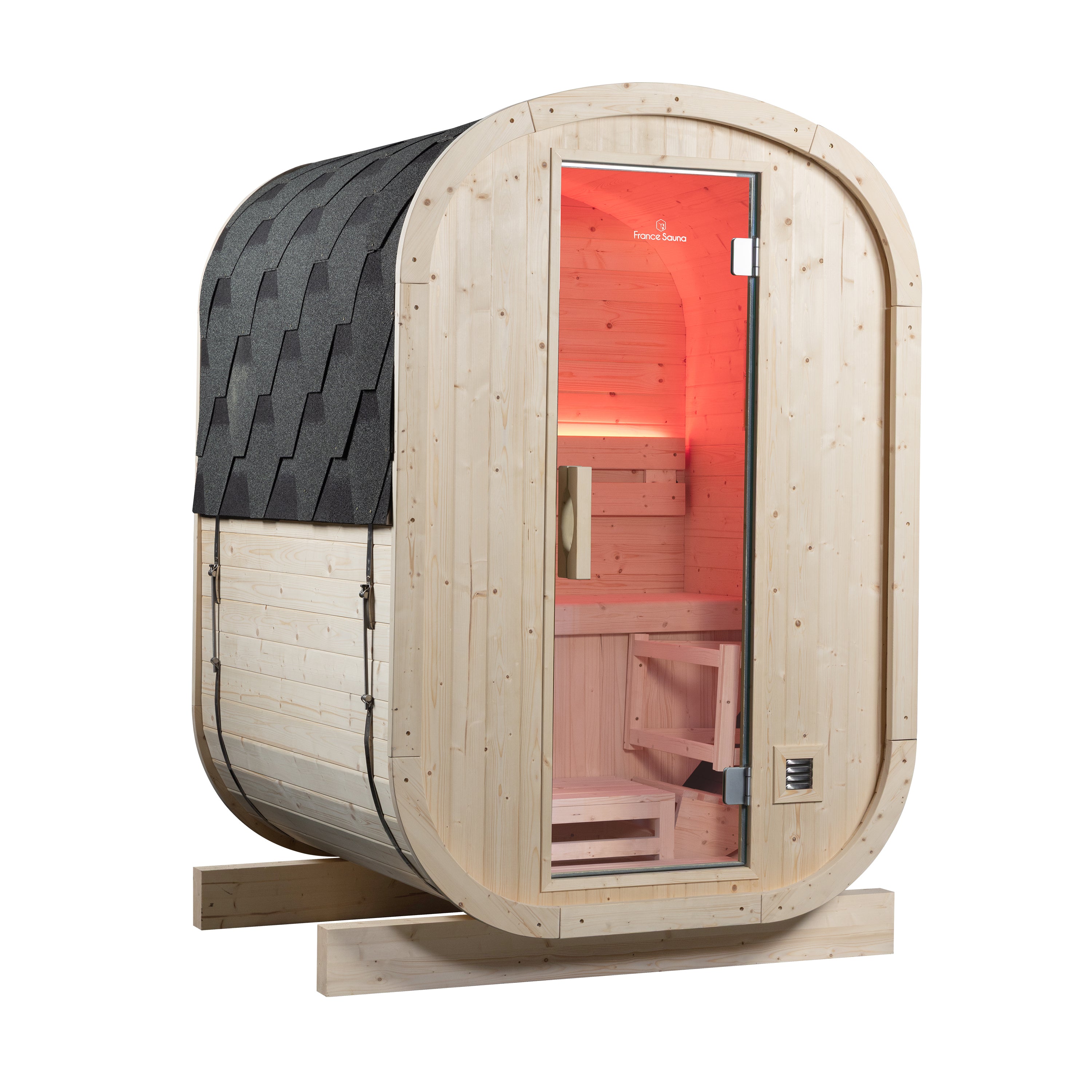 Sauna Extérieur Gaïa Urban Épicéa FS | Espace Sport