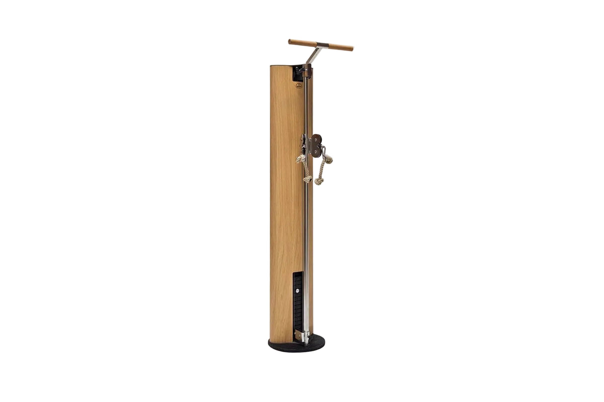 NOHRD SlimBeam | Polea de musculación de diseño en madera maciza | Espace Sport
