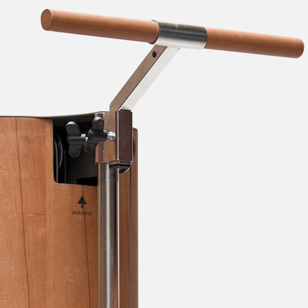 NOHRD SlimBeam | Polea de musculación de diseño en madera maciza | Espace Sport