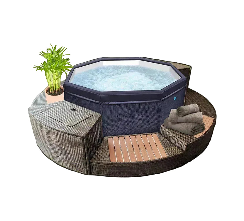 Spa Semi-Rigide NetSpa Octopus 4-6 Places | Espace Sport