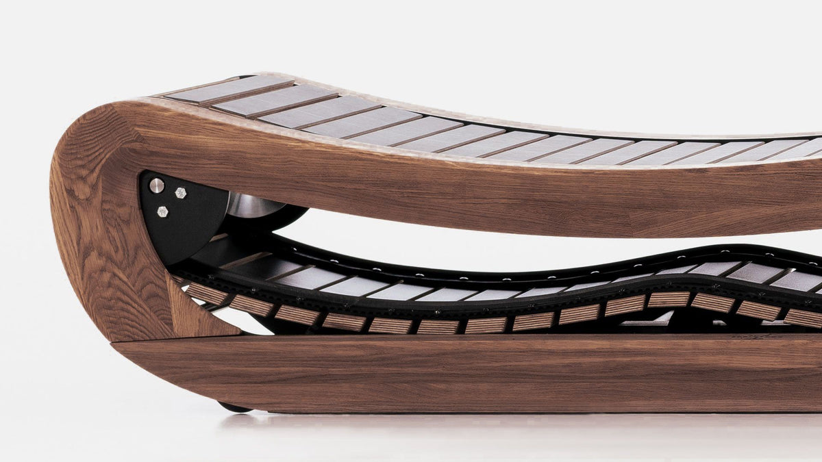 NOHRD SprintBok V.2 Curved Treadmill Solid Wood | Espace Sport