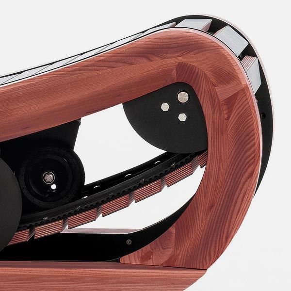 NOHRD SprintBok V.2 Curved Treadmill Solid Wood | Espace Sport