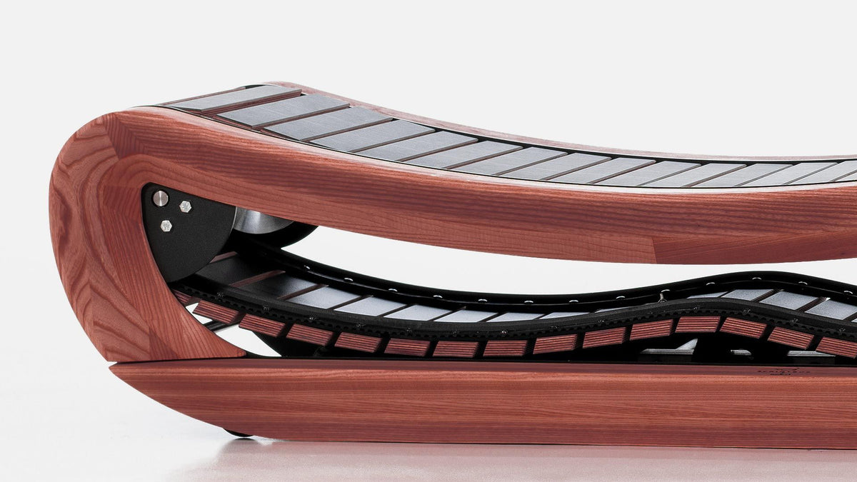 NOHRD SprintBok V.2 Curved Treadmill Solid Wood | Espace Sport