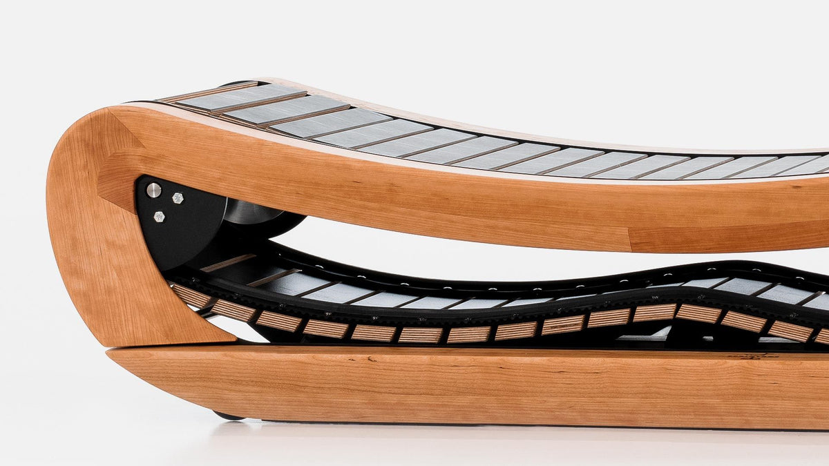 NOHRD SprintBok V.2 Curved Treadmill Solid Wood | Espace Sport