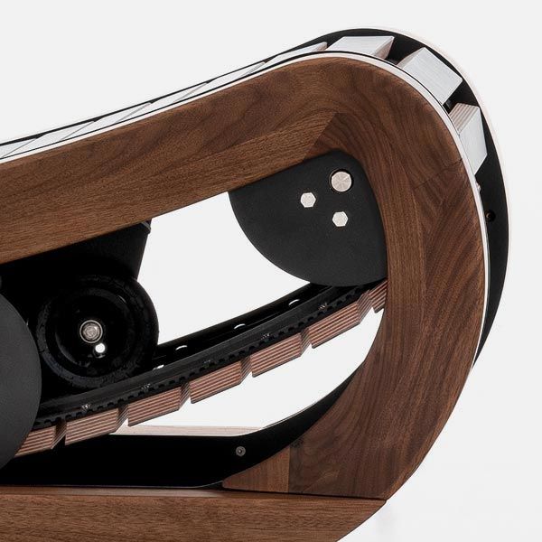 NOHRD SprintBok V.2 Curved Treadmill Solid Wood | Espace Sport