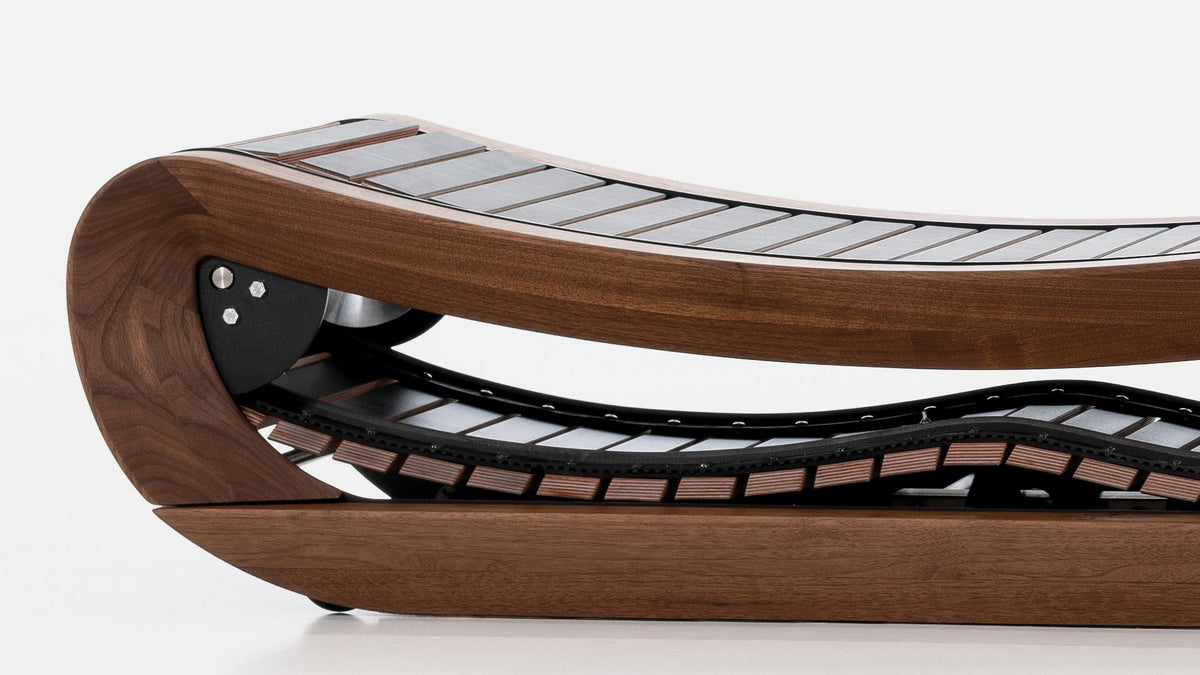 NOHRD SprintBok V.2 Curved Treadmill Solid Wood | Espace Sport