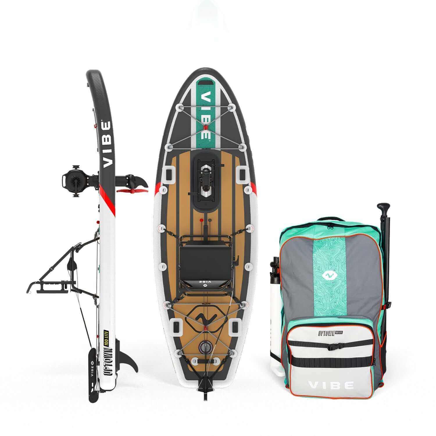 Kayak de Pêche Gonflable Vibe Uptown 100 Lite | Espace Sport
