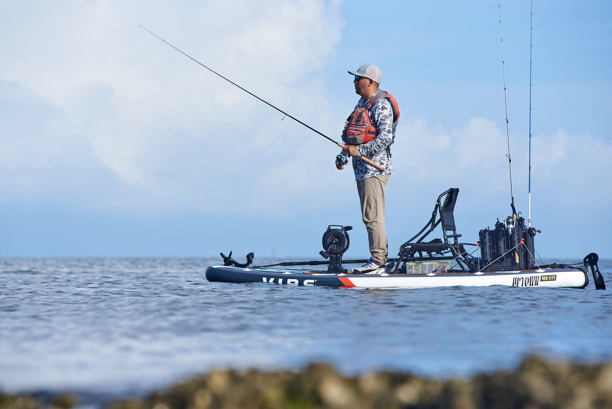 Vibe Uptown 100 Lite Inflatable Fishing Kayak | Espace Sport