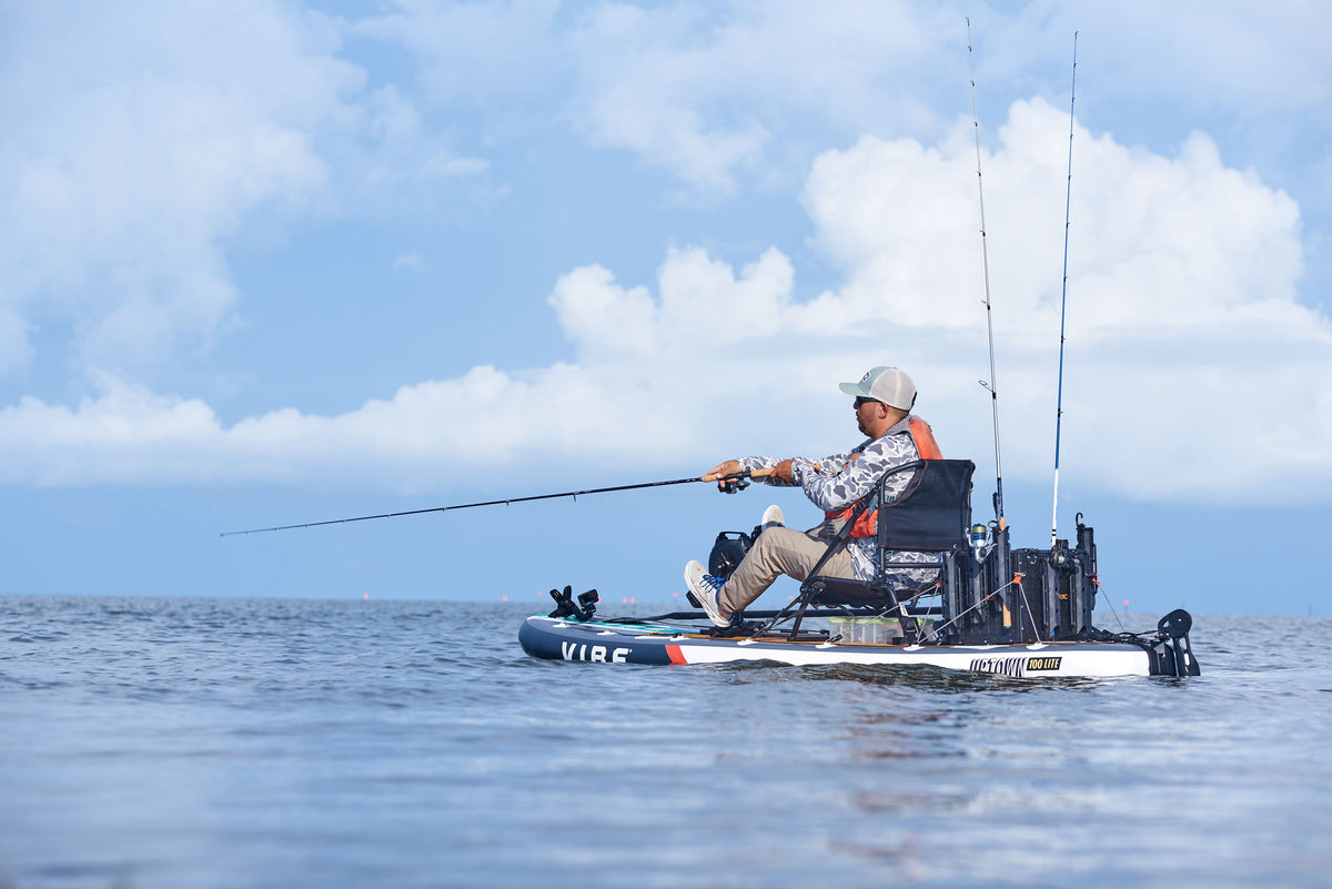 Vibe Uptown 100 Lite Inflatable Fishing Kayak | Espace Sport